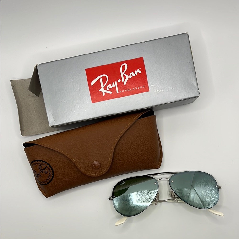 Brand New Ray-Ban Blaze Aviator Sunglasses